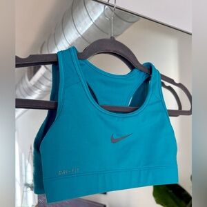 Nike Turquoise Dri-FIT Sports Bra